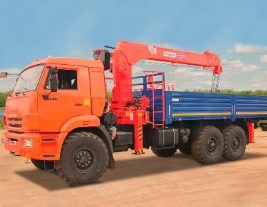 фото Бортовой автомобиль КАМАЗ 43118 с краном  манипулятором Kanglim 1256 G2