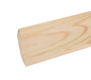 фото Плинтус 2.2 м, 40 мм, сращенный, бессучковый, гладкий