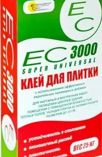 фото Клей EC 3000 (высокопрочный)для внутренних и наружных работ