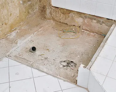 фото Демонтаж душевой кабины
