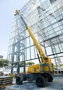 фото Аренда телескопического дизельного подъемника Haulotte H 21 RT
