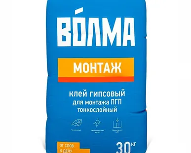 фото Клей гипсовый Волма Монтаж 30кг