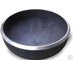 фото Заглушка стальная эллиптическая 108х4 Р5, 09Г2С, ст20, исп. 2