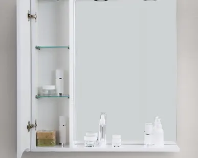 фото Зеркало-шкаф BelBagno MARINO-SPC-600/750-1A-BL-P-R/L 60*75