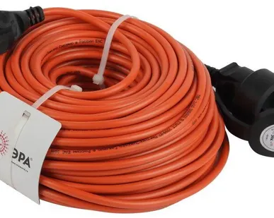 фото Удлинитель силовой UPx-1-2x1-40m-IP44 в бухте б/з 40м 1 гнездо ПВС 2х1 Эра Б0046808
