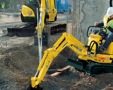 фото Мини экскаватор Yanmar SV08 новый в лизинг