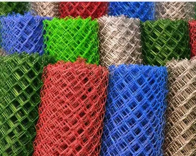 фото Сетка рабица с полимерным покрытием 25х25х2,8 мм