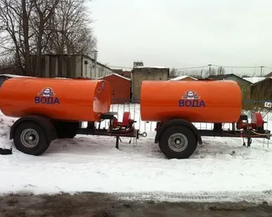 фото Полуприцеп-цистерна поливомоечная опм-2.0 для трактора