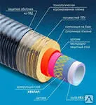фото Изопрофлекс - теплоизолированные пенополиуретаном трубы