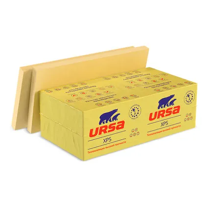 Фото №0 Плиты Урса XPS Стандарт (URSA) (пенополистерол) 1180х580х50мм