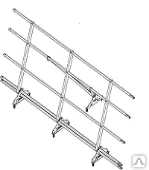 Фото №0 Ограждение кровли Grand Line Zn/RAL 1,2 м со снегозадержателем