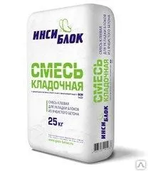 фото Смесь клеевая для кладки блоков (зимняя, летняя)