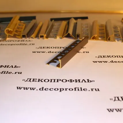 Фото №0 Профиль Г-образный Progress латунь 2,7м - Латунь под бронзу - 10 мм