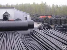 фото Труба ПНД для прокладки кабеля 125 мм ( SDR 26 )