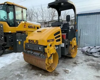 фото Аренда тротуарного катка SDLG RD730 - 3 тонны