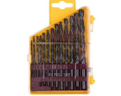 фото Набор сверл по металлу, 1,5-6,5 мм, 13 предметов, HSS Бибер 74131