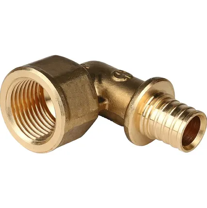 Фото №0 Угольник-переходник с внутренней резьбой STOUT