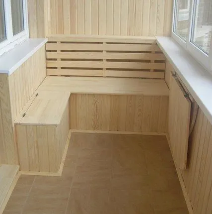 Фото №0 Обшивка балконов