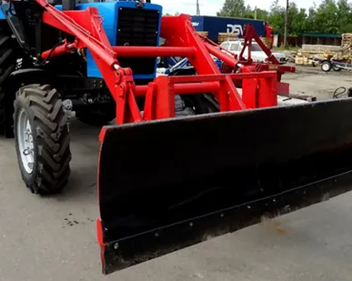 фото Отвал бульдозерный ПФН-120 прямой для погрузчика ПФН-0,38М