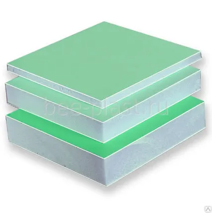 Фото №0 Сэндвич панель для откосов пвх 1500х3000 (24 мм.)