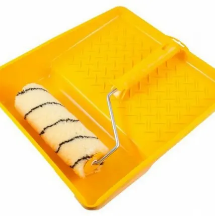 Фото №0 Набор малярный 2 предмета, валик "Премиум" 240мм, кювета 350х320мм