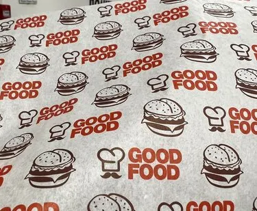 фото Пищевой пергамент с Вашим логотипом