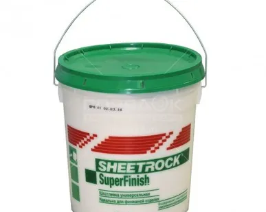 фото Шпаклевка финишная Sheetrock