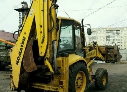 Фото №0 Аренда экскаватора-погрузчика Komatsu WB93R-2, Орел