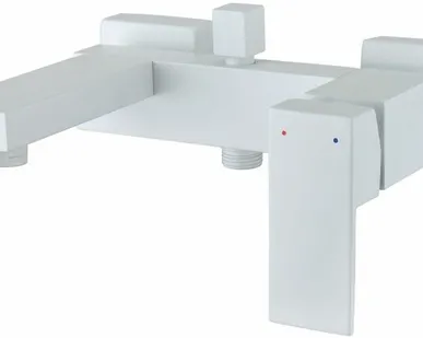 фото Смеситель для ванны с душем Aquanet Blanco AF420-20W