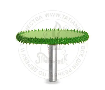 фото 6RS2-70 - колесо, Ø хвостовика 6мм X Ø фрезы 50.8мм (coarse/зеленая)