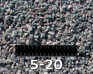 фото Щебень, 5-20 с доставкой (25т)