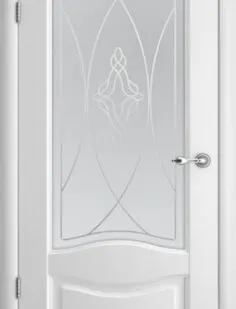 фото Межкомнатные двери ALBERO "Лувр-1" Белый (ДО) Мателюкс Галерея