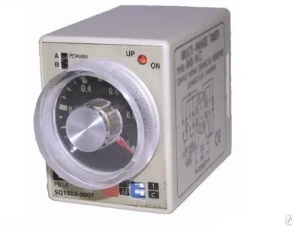 Фото №0 Реле времени 4-диапазоннное цокольное РВ2D