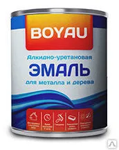 фото Эмаль алкидно-уретановая 1301 универсальная BOYAU