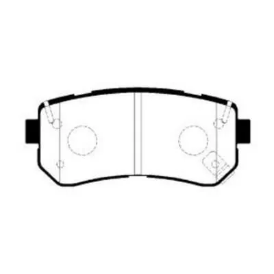 Фото №0 HSB Колодки тормозные зад Ceed 18/Cerato 17/i30 12 /iX35/Sportage/Picanto/Creta/Optima/Sonata 16 (под пружины) (диск) ор 58302M0A10 HSB HP0057