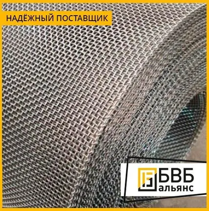 Фото №0 Сетка нержавеющая проволочная с квадрат яч 0,16 мм яч 0,315 мм ГОСТ 6613-86