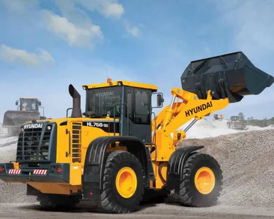 фото Погрузчик фронтальный HYUNDAI HL760-9S.