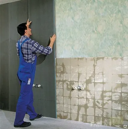 Фото №0 Устройство шумоизоляции стен и перегородок, кв,м.