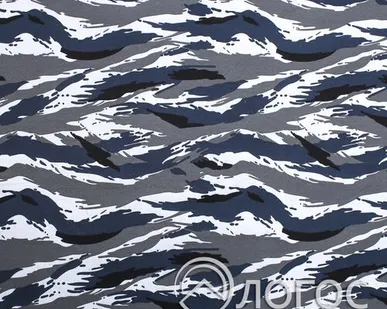 фото Ткань плащевая Темп-1 набив 65%п/э,35%х/б 210г/кв.м 150 см, камыш серый