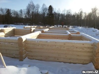 Фото №0 Сруб дома из бревна