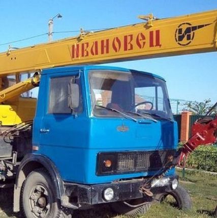 Фото №0 Аренда автокрана МАЗ 14 т.