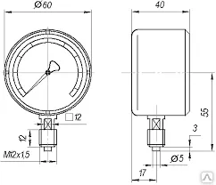 Фото №0 МТП-60С1-6 Манометр