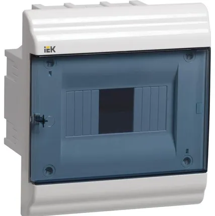 Фото №0 Бокс ЩРВ-П-6 мод. встраив. пластик IP41 PRIME ИЭК MKP82-V-06-41-20