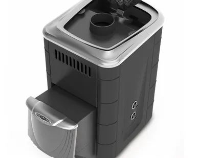 фото Банная печь ТМФ Гейзер Мини 2016 Inox ДН ЗК ТО антрацит