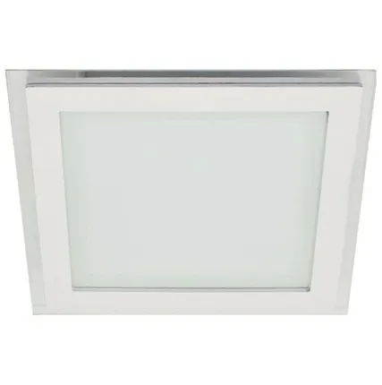 Фото №0 Светильник встраиваемый LED 6W 4000K AL2111 квадрат белый 100х100х37 Feron