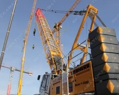 фото Аренда гусеничного крана Liebherr LR 1100, Москва