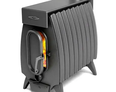 фото Печь отопительно-варочная ТМФ Огонь-батарея 9 Лайт дровяная антрацит