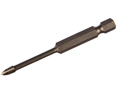 фото Сверло по керамике РемоКолор 4,0х65мм твердосплавное, 4 режущих кромки, шестигранный хвостовик,