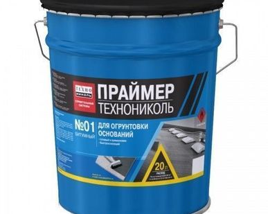 фото Праймер битумный ТЕХНОНИКОЛЬ №01 20л до 10шт