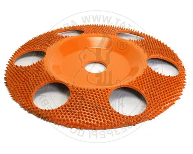 фото SD7125H-7/8 - Рашпильный диск Ø177,8мм, плоский край, для углошлифовальных машин (ex-coarse), с отв